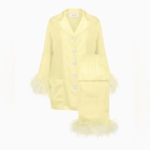 Butter Yellow Party Pajamas from SLEEPER